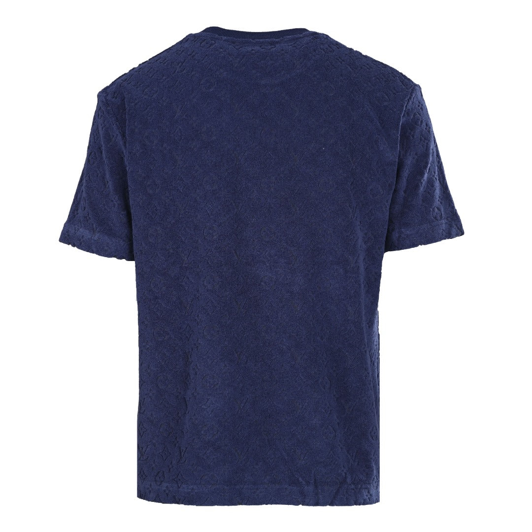 Velvet Textured Terry Short Sleeve Tee