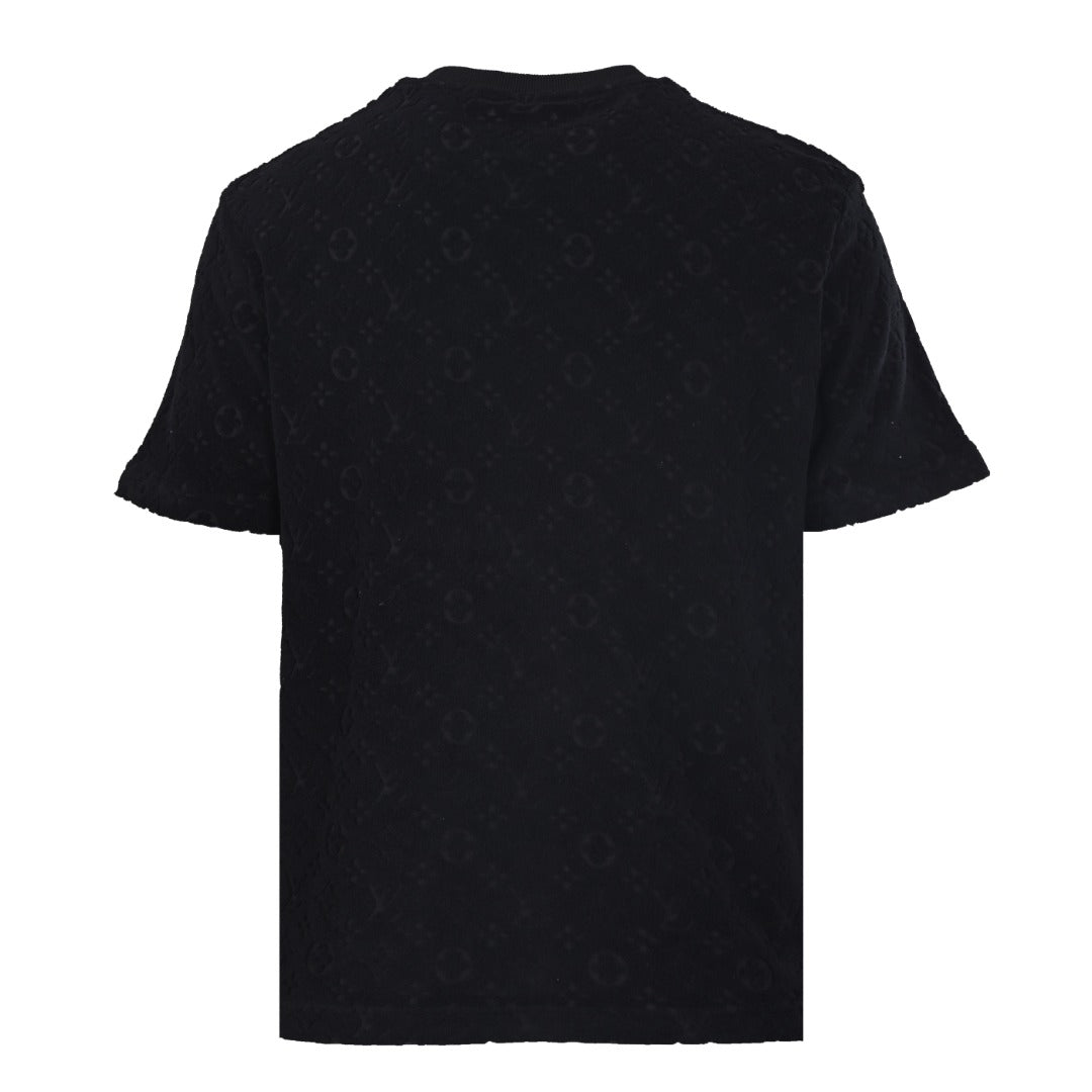 Velvet Textured Terry Short Sleeve Tee