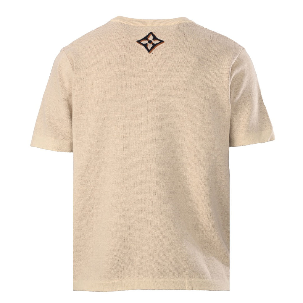 Monogram Jacquard Knit Short Sleeve Tee