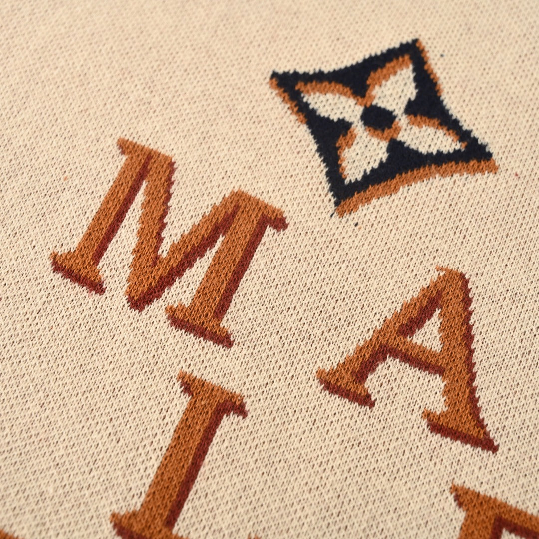 Monogram Jacquard Knit Short Sleeve Tee