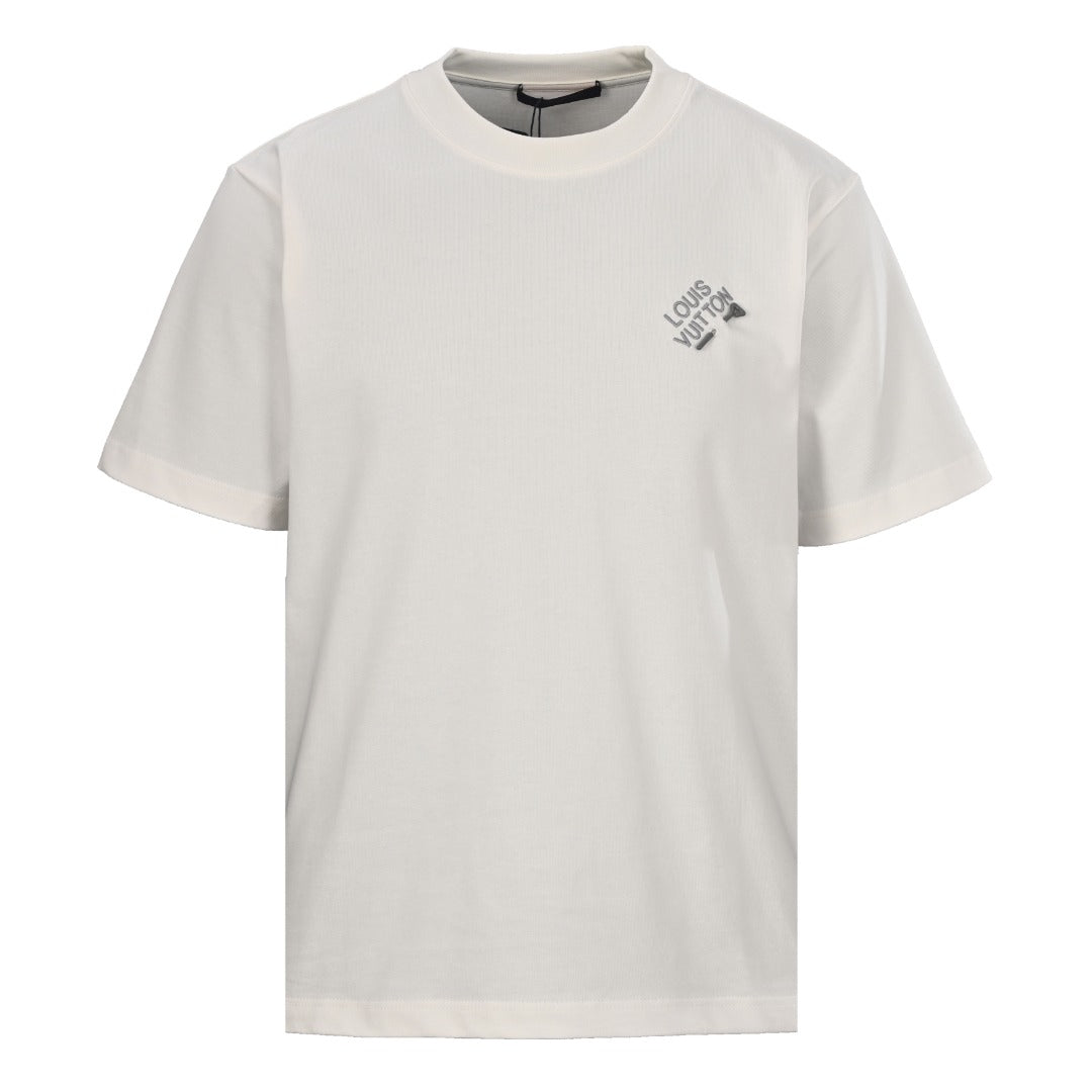 Two-Tone Pin Short Sleeve Tee