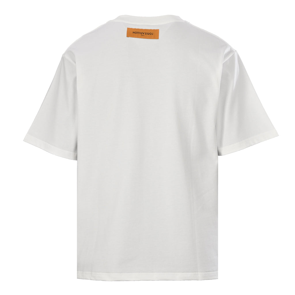 Two-Tone Pin Short Sleeve Tee