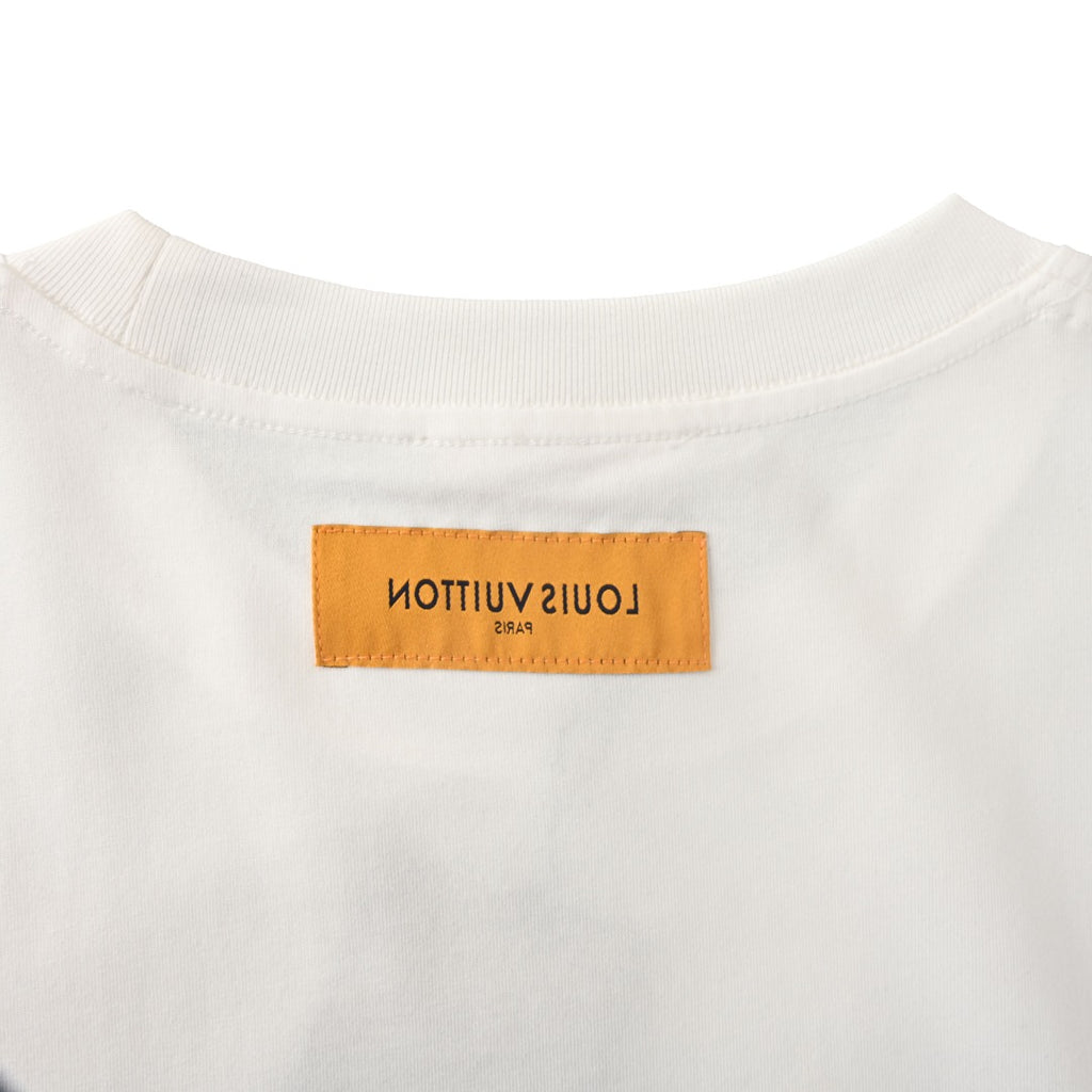 Two-Tone Pin Short Sleeve Tee