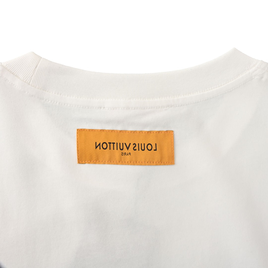 Two-Tone Pin Short Sleeve Tee