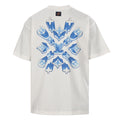 Ice Blue Crystal 3D Graphic Short Sleeve Tee