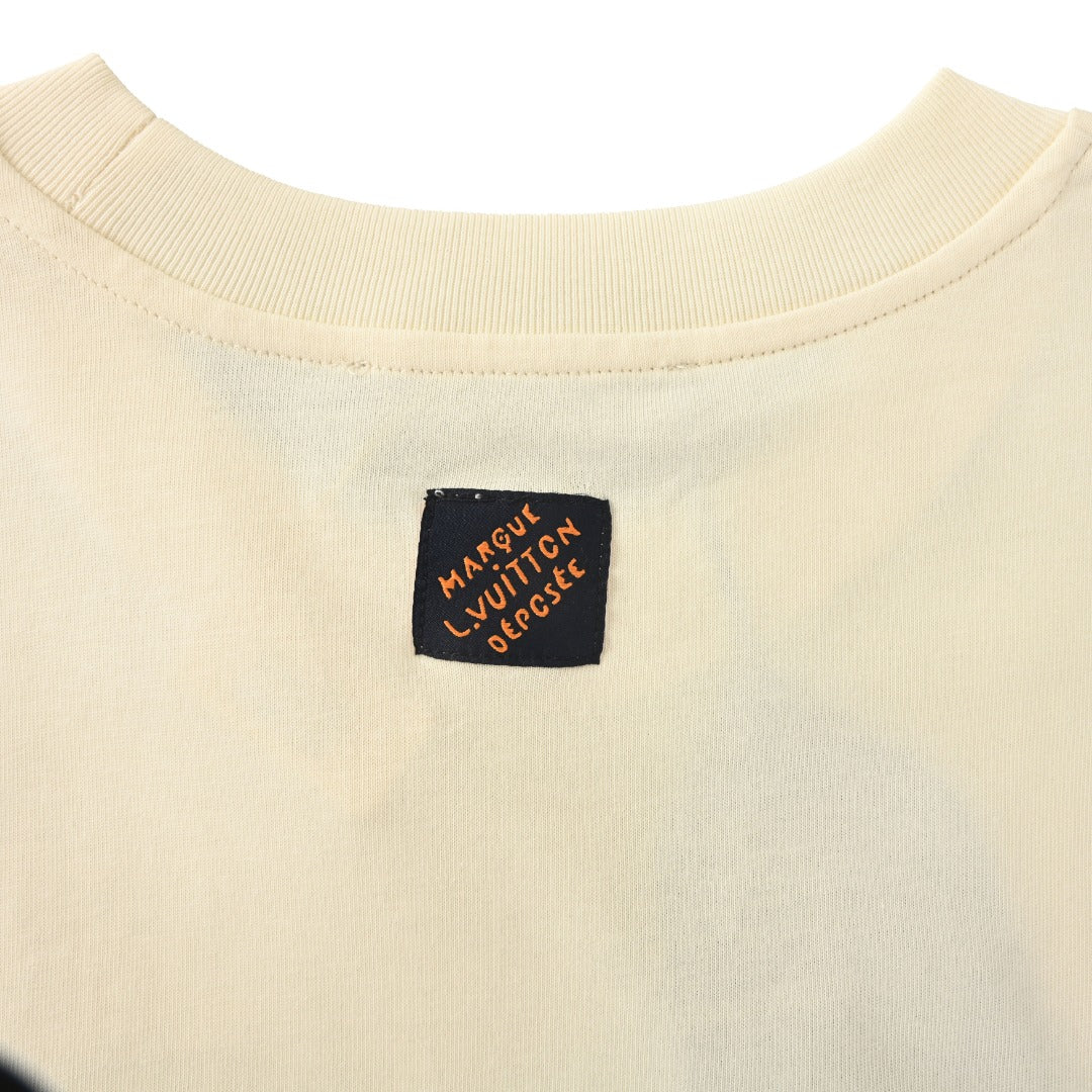 Flag Print Short-Sleeve T-Shirt