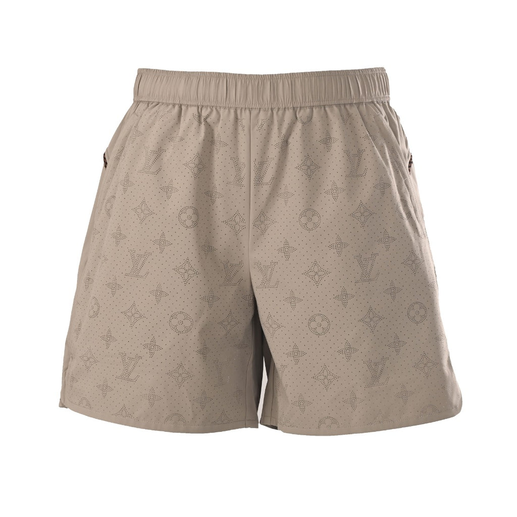 Monogram Jacquard Ripstop Athletic Shorts