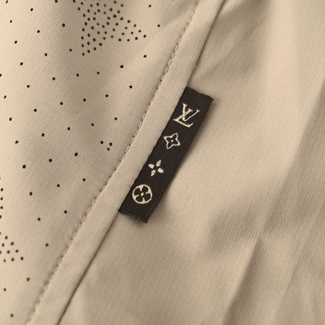 Monogram Jacquard Ripstop Athletic Shorts
