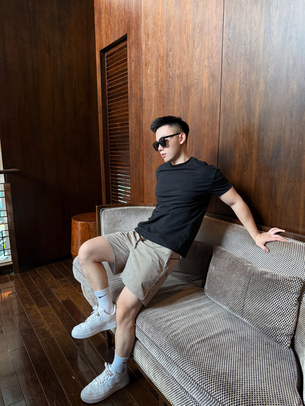 Monogram Jacquard Ripstop Athletic Shorts