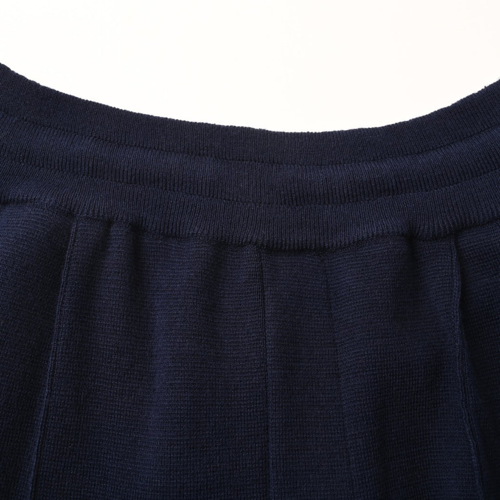 Monogram Jacquard Side-Stripe Knit Shorts