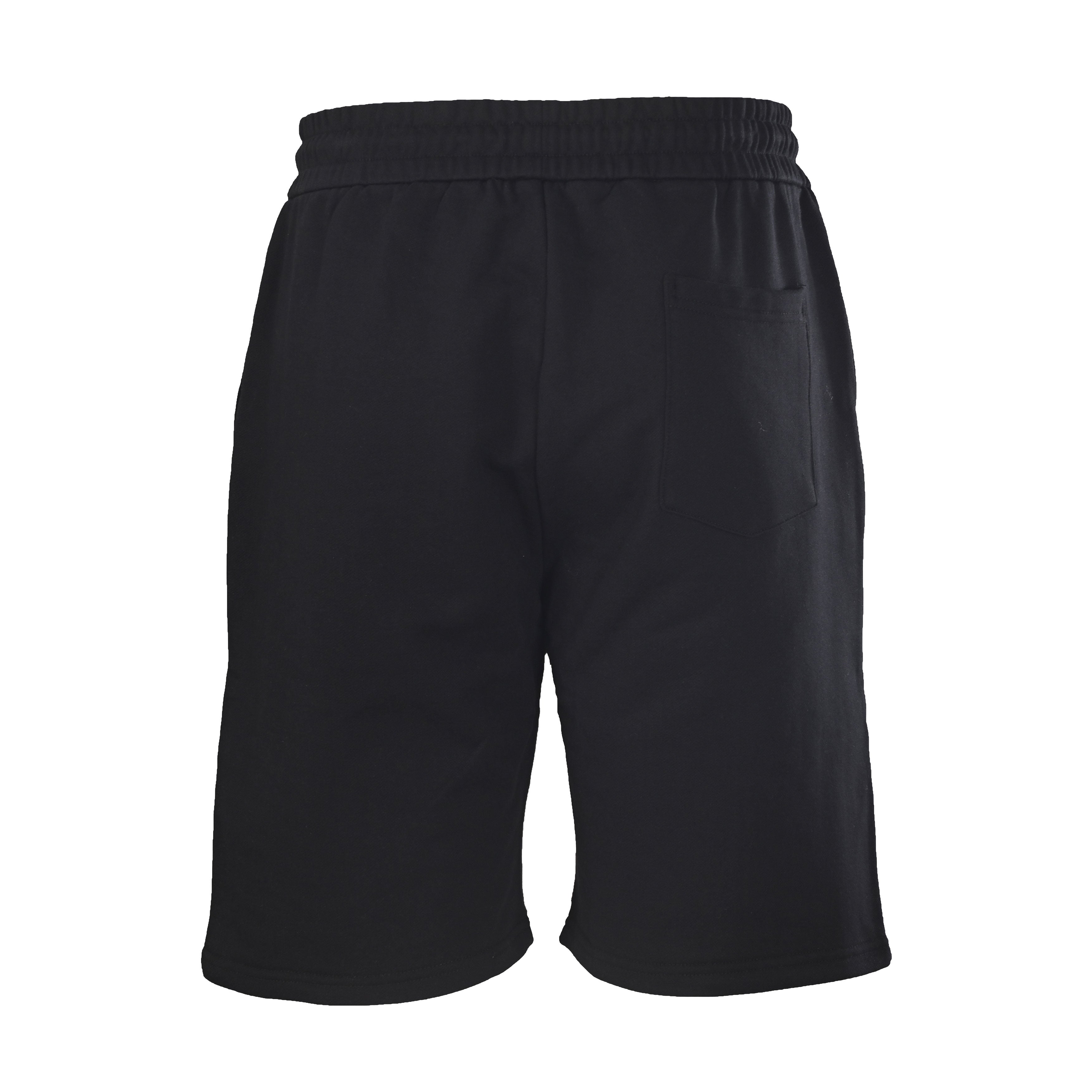Monogram Embroidered Fleece Shorts