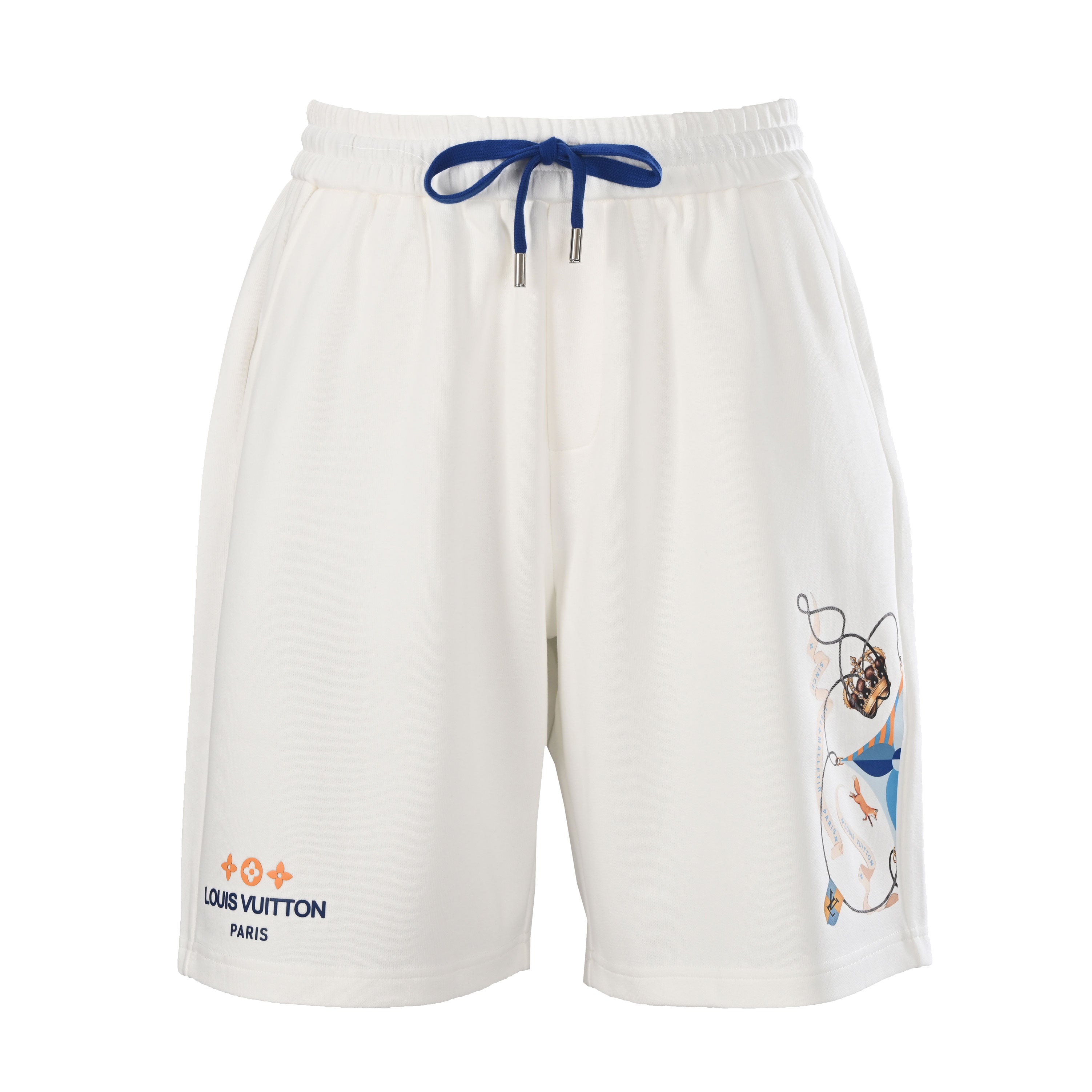 Crown Graphic Print Shorts