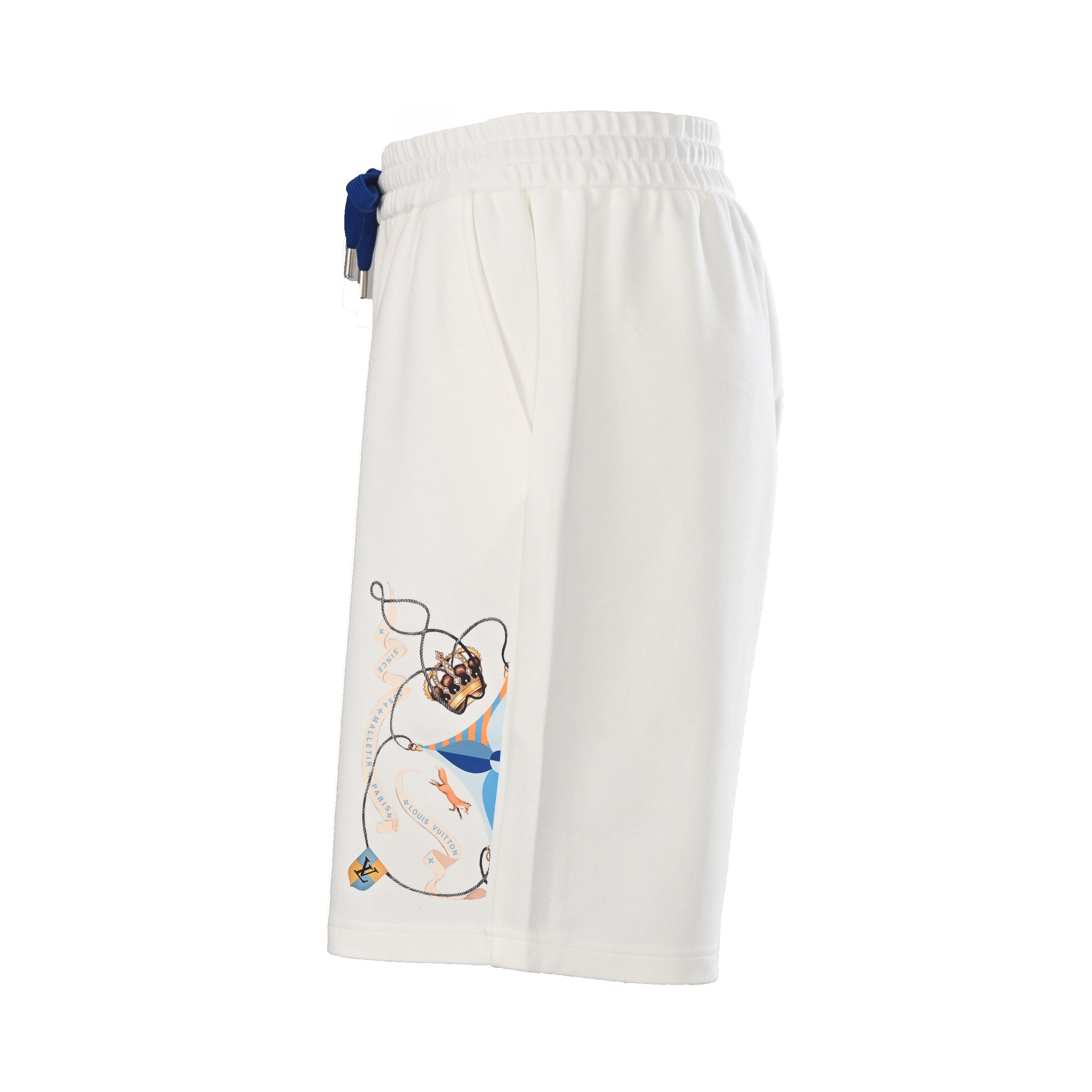 Crown Graphic Print Shorts