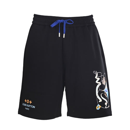 Crown Graphic Print Shorts