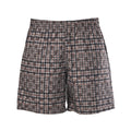 Monogram Plaid Shorts
