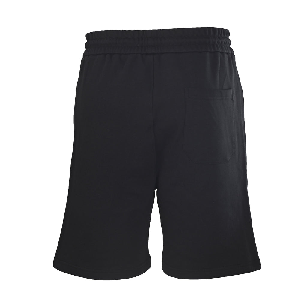 Diamond Hem Embroidered Logo Shorts