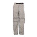Pinstripe Convertible Cargo Trousers