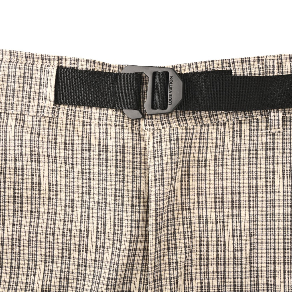 Pinstripe Convertible Cargo Trousers