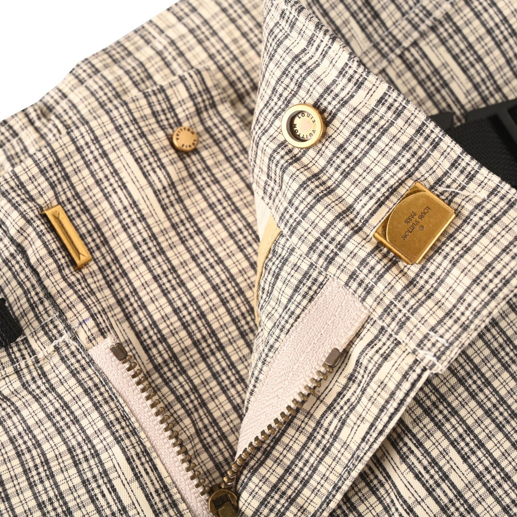 Pinstripe Convertible Cargo Trousers