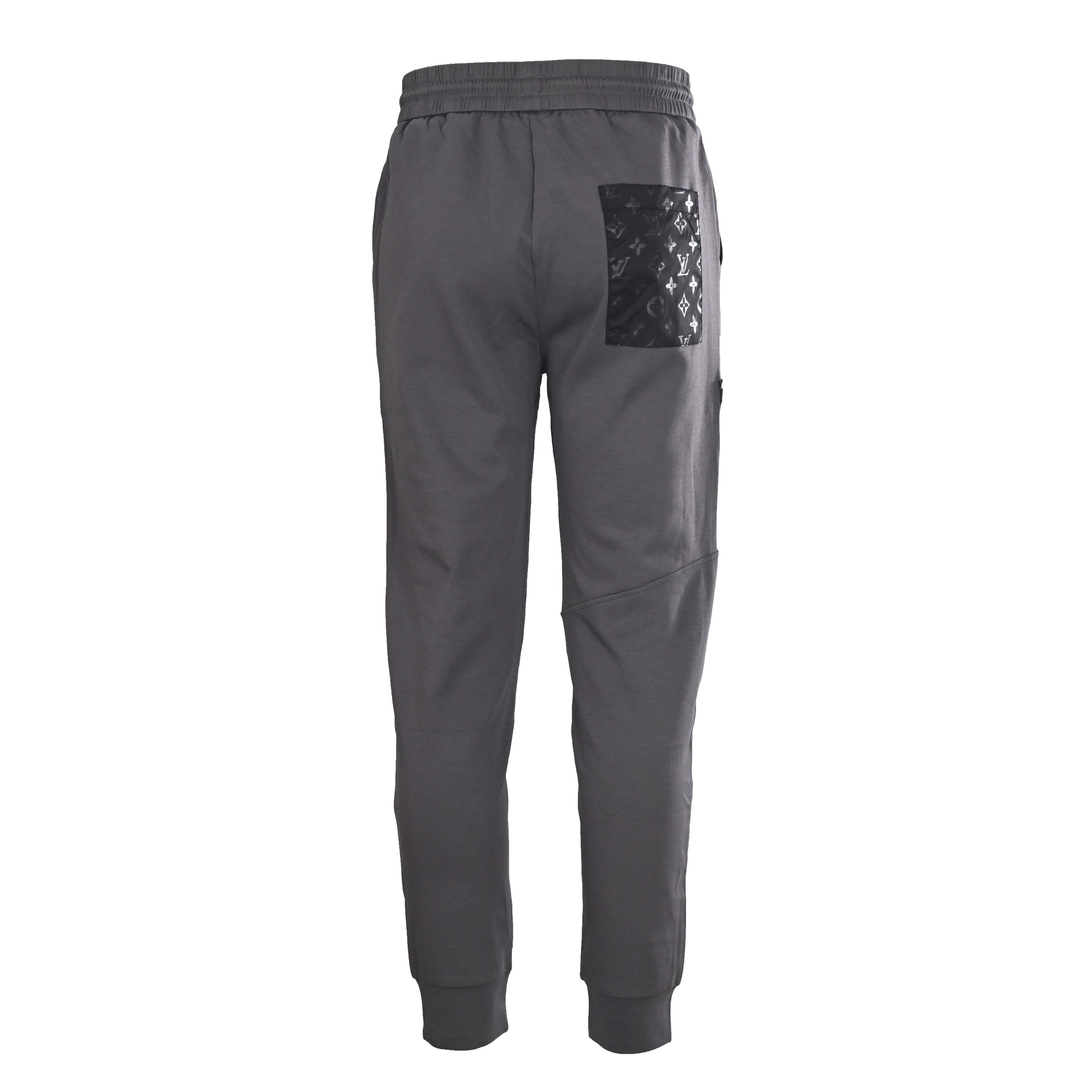 Printed Zip-Pocket Cuffed Jogger Trousers