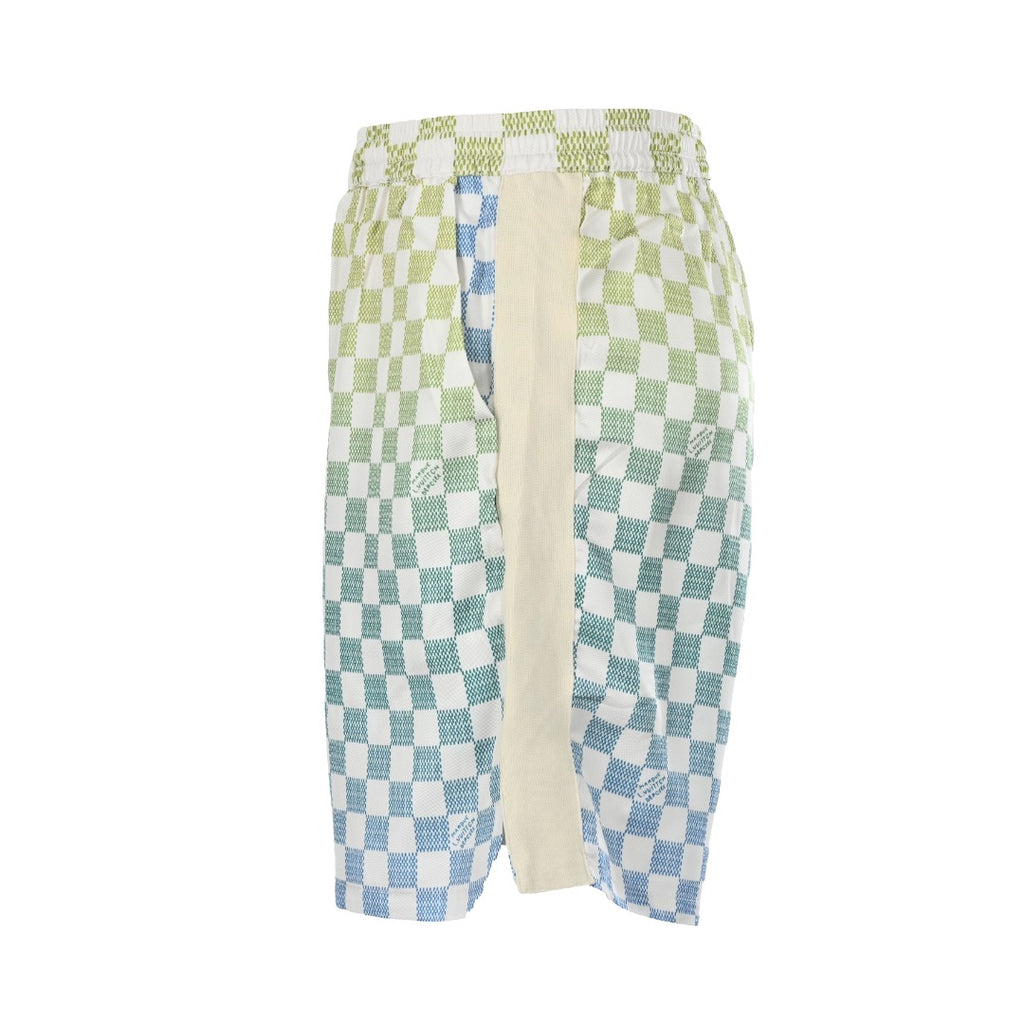 Gradient Checkerboard Shorts