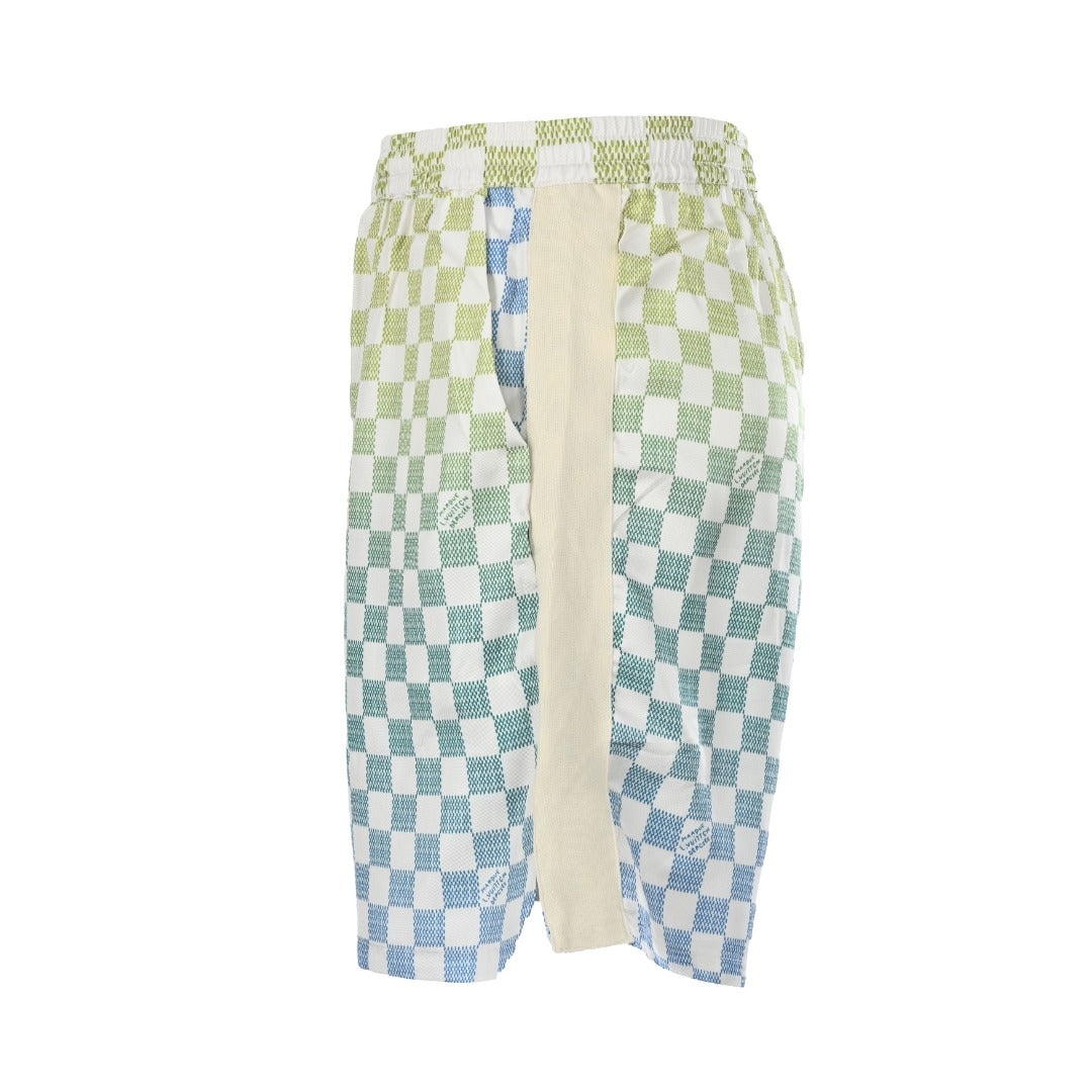 Gradient Checkerboard Shorts
