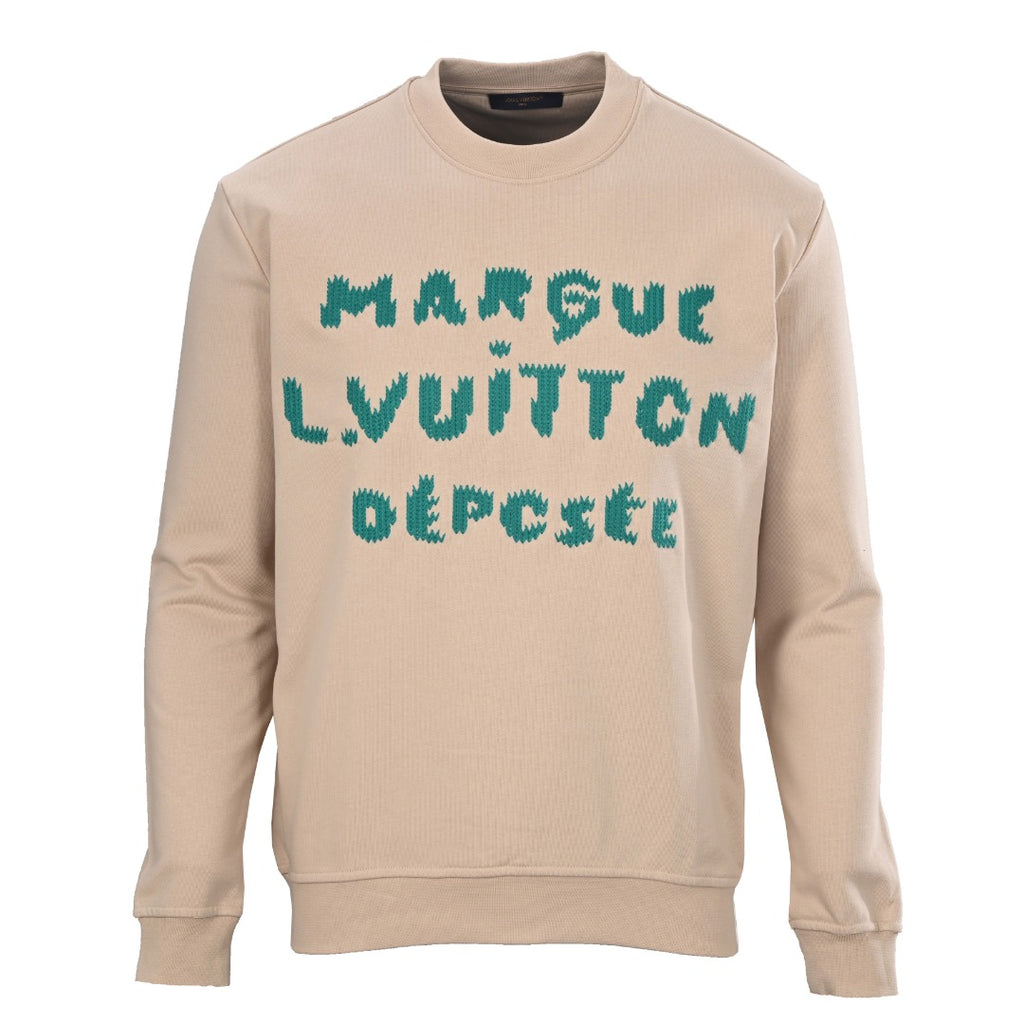 Embroidered Logo Crewneck Sweatshirt