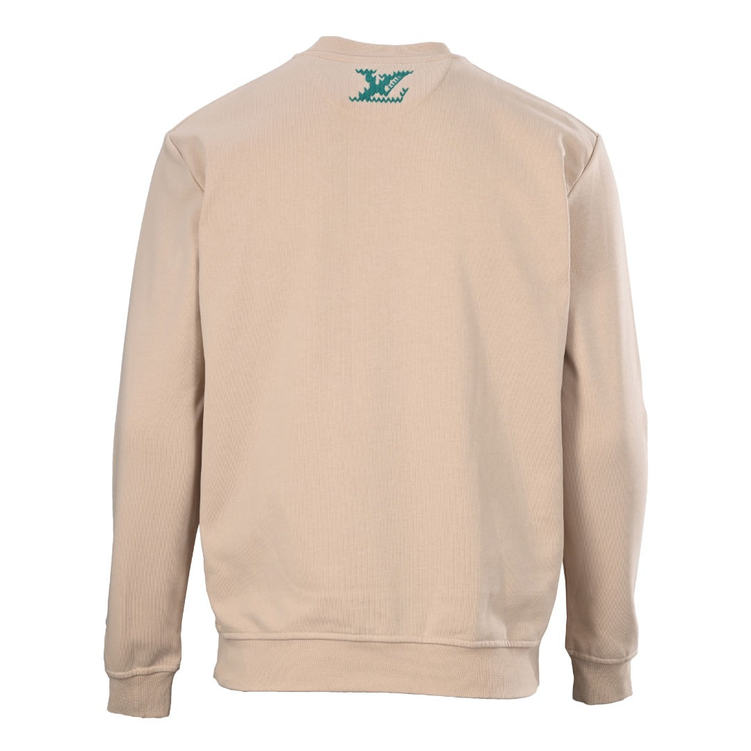 Embroidered Logo Crewneck Sweatshirt