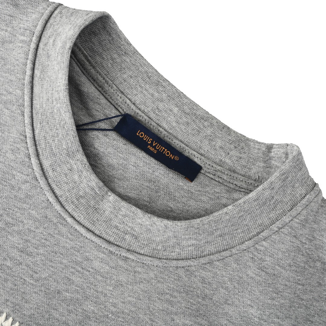 Embroidered Logo Crewneck Sweatshirt