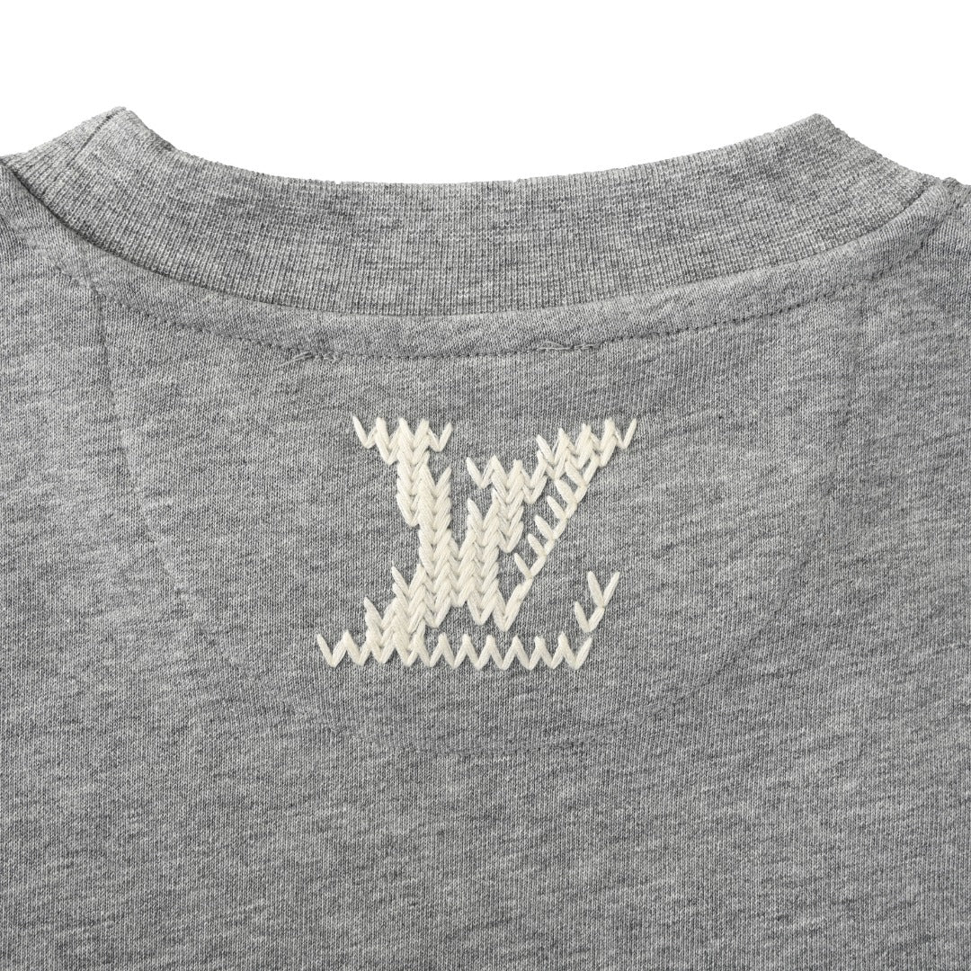 Embroidered Logo Crewneck Sweatshirt