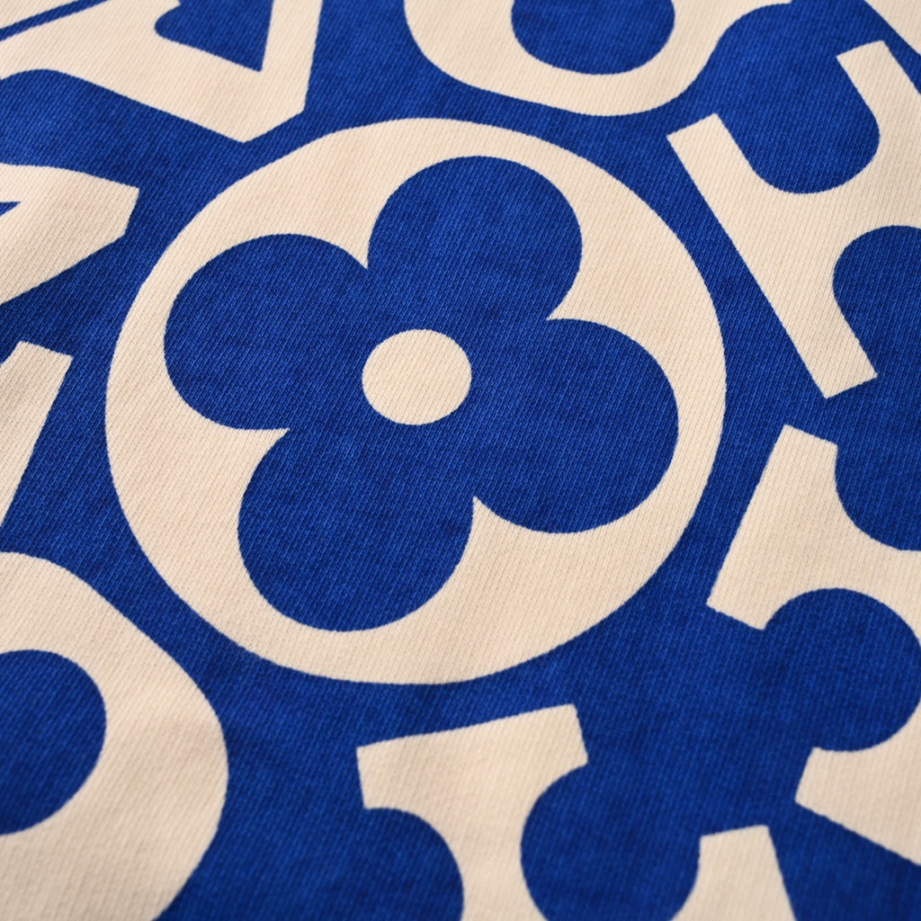 Circle Print Pullover Hoodie
