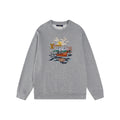 Fishing Embroidered Collab Crewneck Sweatshirt