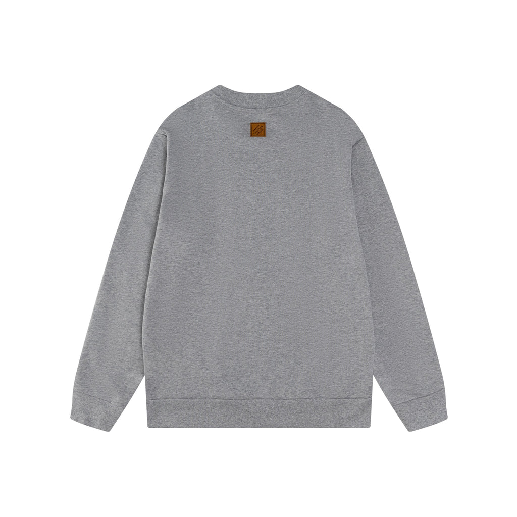 Fishing Embroidered Collab Crewneck Sweatshirt
