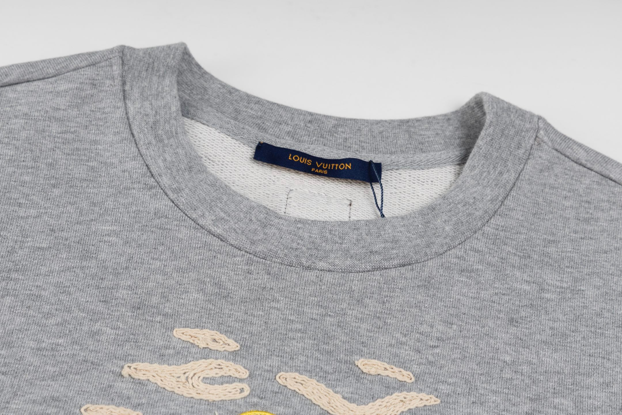 Fishing Embroidered Collab Crewneck Sweatshirt