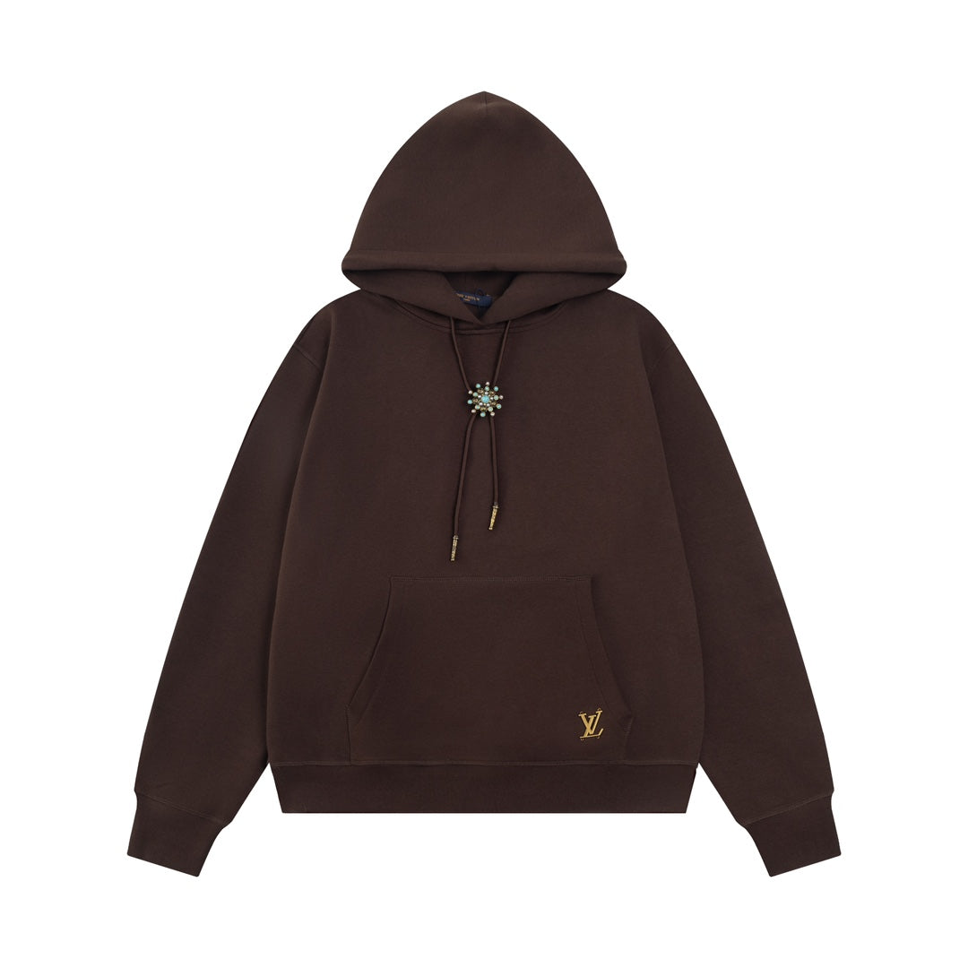 Turquoise Sunflower Hoodie