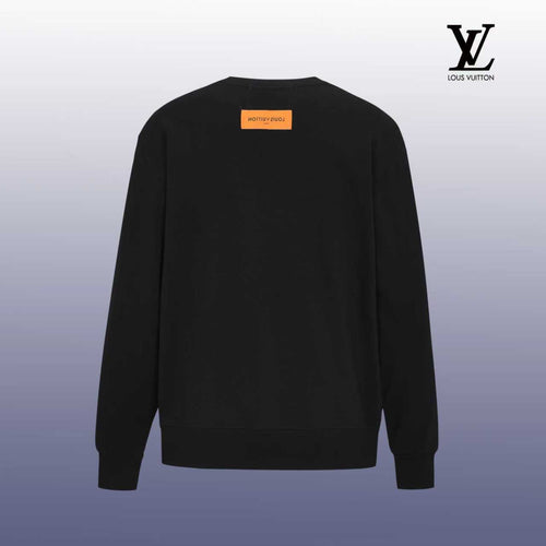 Designer Graphic Print Crewneck Sweatshirt
