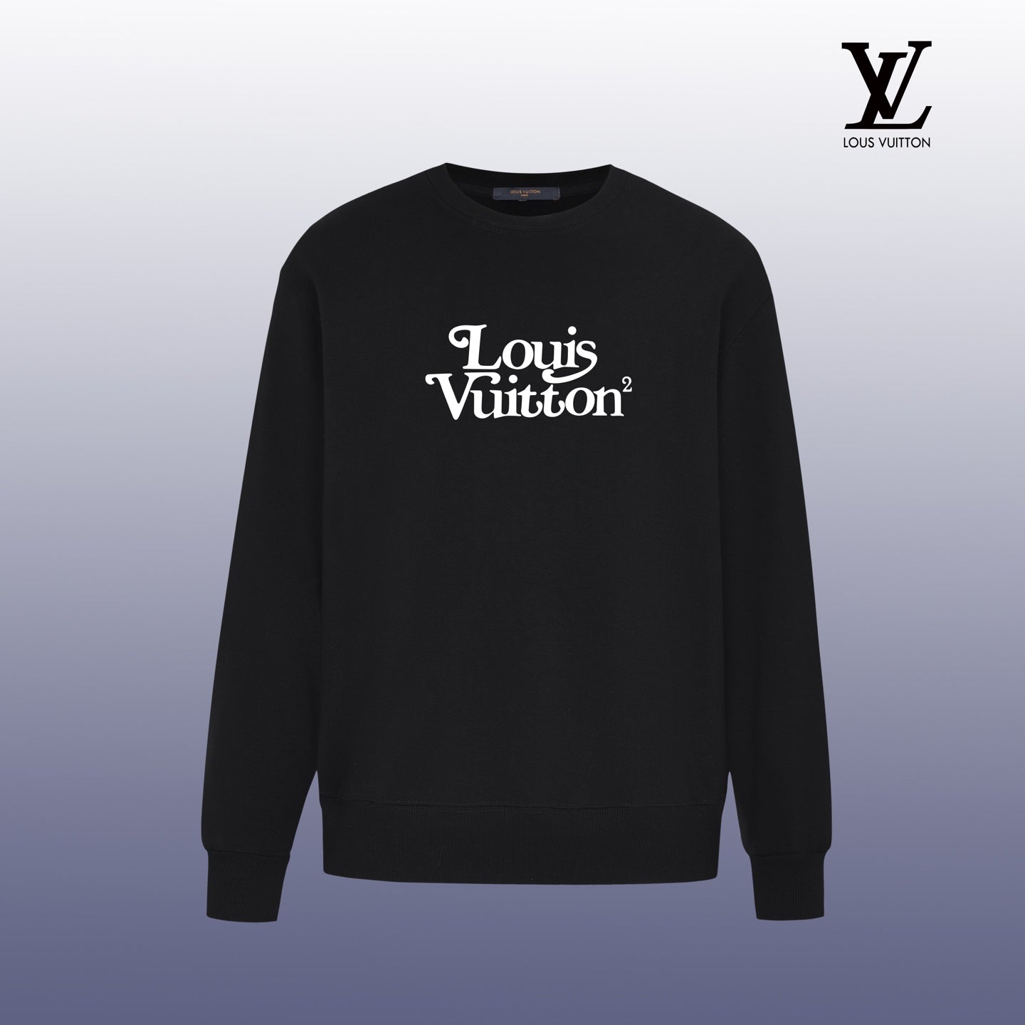 Designer Graphic Print Crewneck Sweatshirt