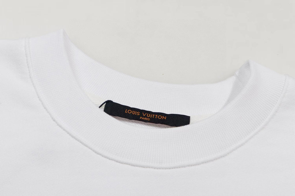 Designer Graphic Print Crewneck Sweatshirt
