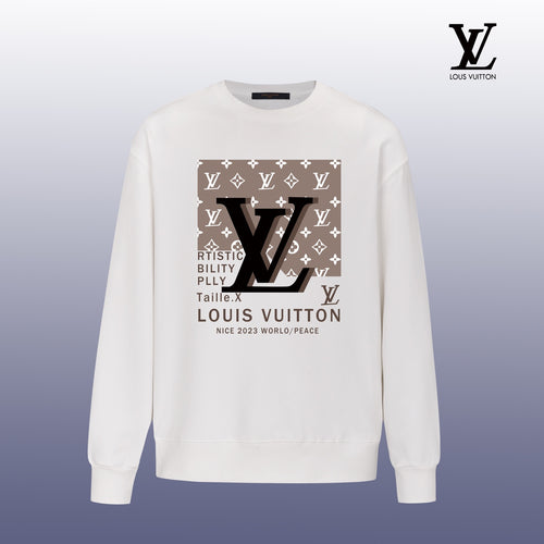 Designer Graphic Print Crewneck Sweatshirt