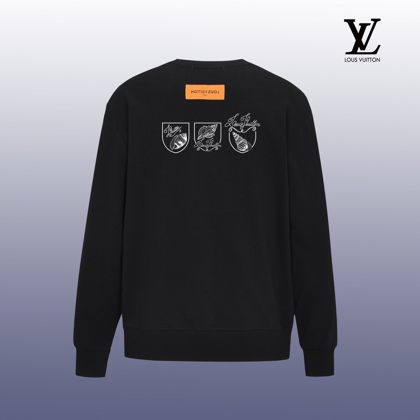 Designer Graphic Print Crewneck Sweatshirt