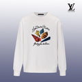 Designer Graphic Print Crewneck Sweatshirt