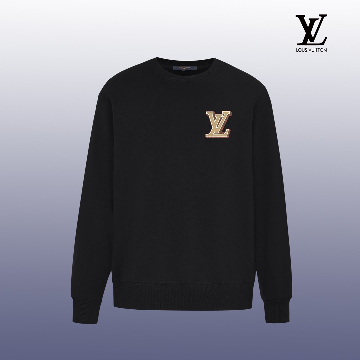Designer Graphic Print Crewneck Sweatshirt