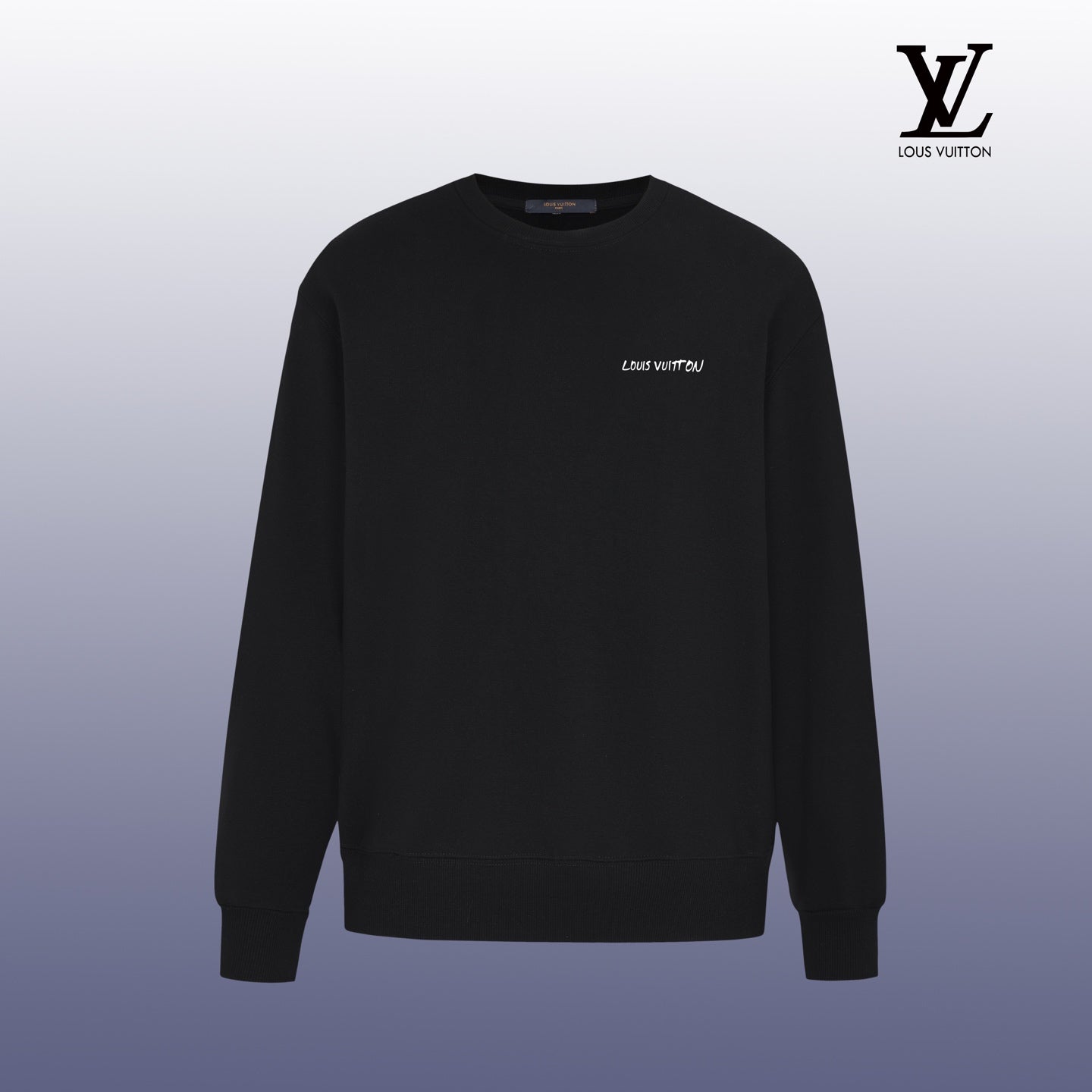 Designer Graphic Print Crewneck Sweatshirt