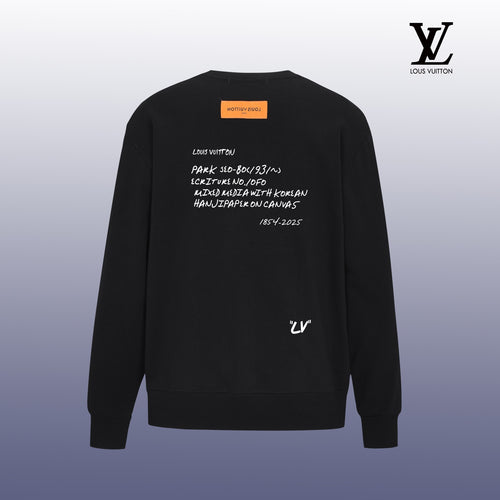 Designer Graphic Print Crewneck Sweatshirt