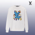 Designer Graphic Print Crewneck Sweatshirt