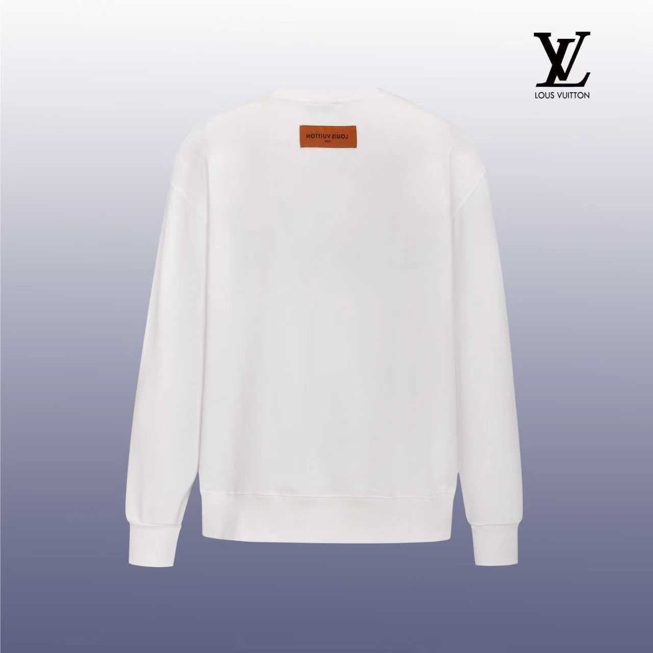 Designer Graphic Print Crewneck Sweatshirt