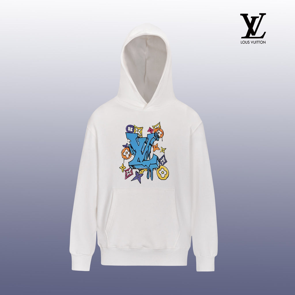 Designer Graphic Print Crewneck Sweatshirt
