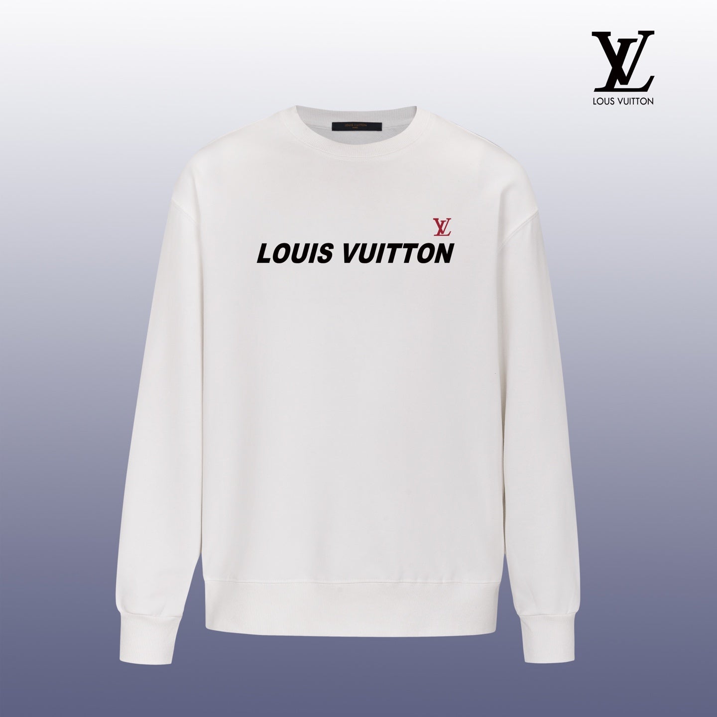 Designer Graphic Print Crewneck Sweatshirt