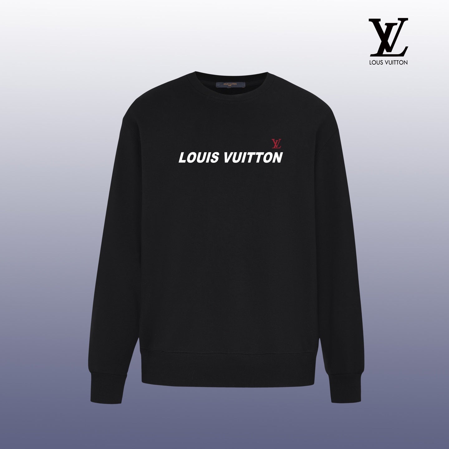 Designer Graphic Print Crewneck Sweatshirt