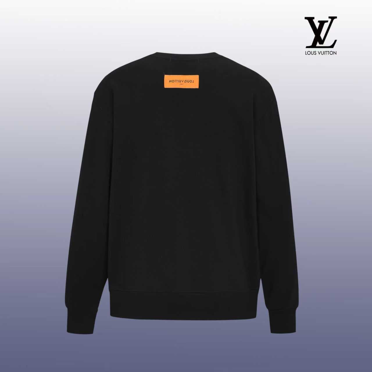 Designer Graphic Print Crewneck Sweatshirt